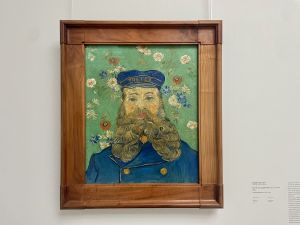 'Portrait of Joseph Roulin' (1889) - van Gogh.